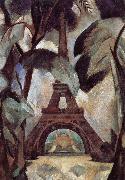 Delaunay, Robert Eiffel Tower oil painting artist